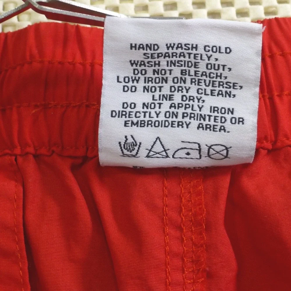 Billionaire Boys Club Mens Red Arch Logo Nylon Swim Shorts XXXL *ISSUES*